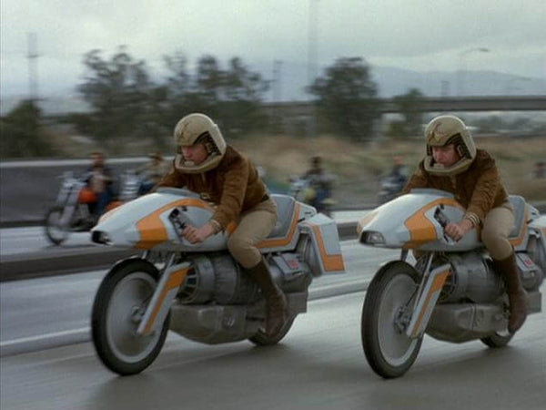 Inspirational Tuesdays - Flying Bikes from Battlestar Galactica 1980