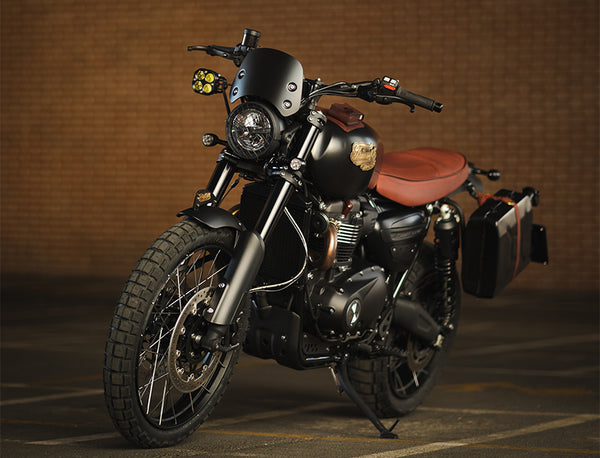 "THE BASTARD" | TRIUMPH SCRAMBLER 1200 XC by NoisyStyle