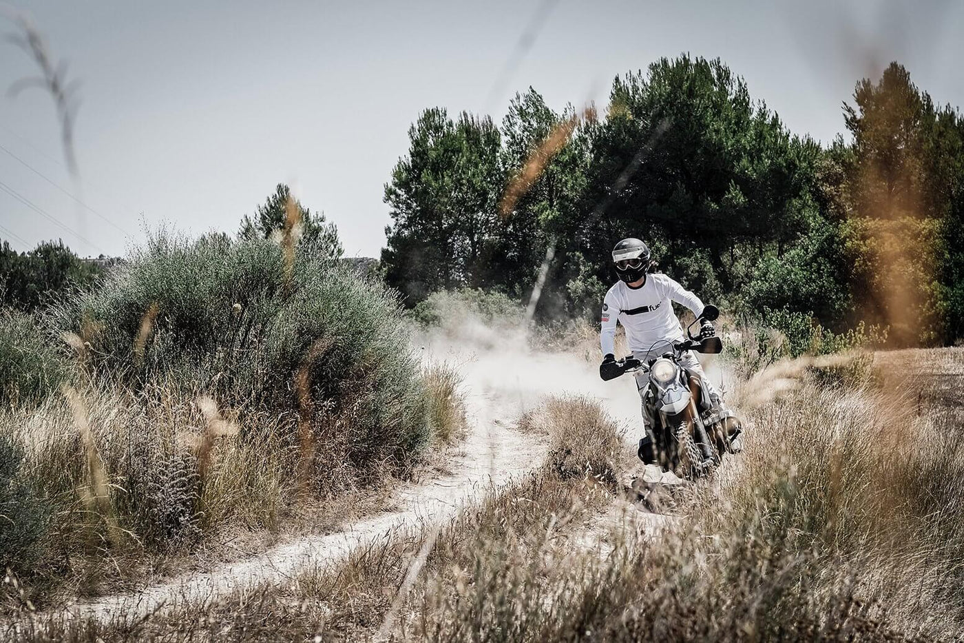 "RALLY RAID" JERSEY WHITE